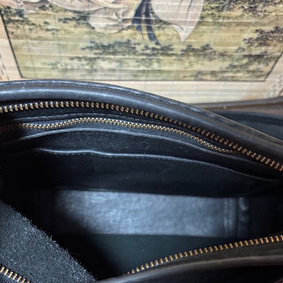 Coach Legacy Zip Black Vintage Leather Shoulder Bag 1997 - Picture 9 of 17